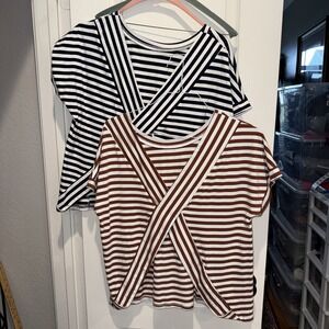 Lily coco Women's Open‎ Back Top Size Large (2) 5551